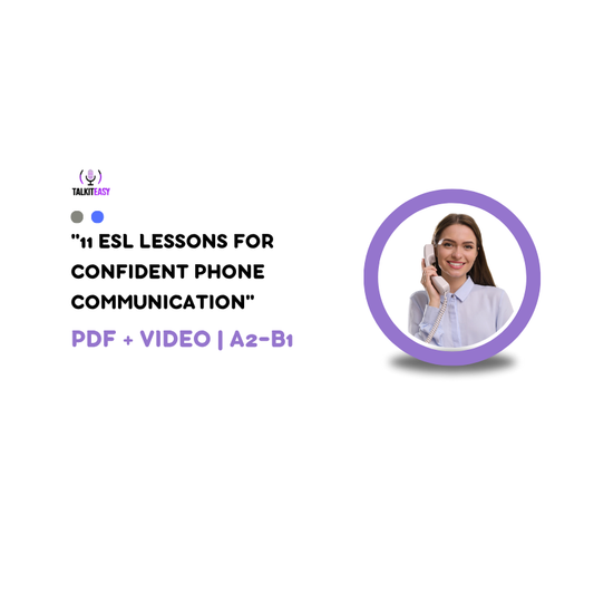 Telephone Communication Lesson Plans Bundle