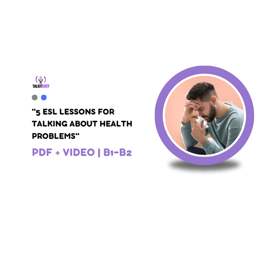 Health Problems ESL Bundle